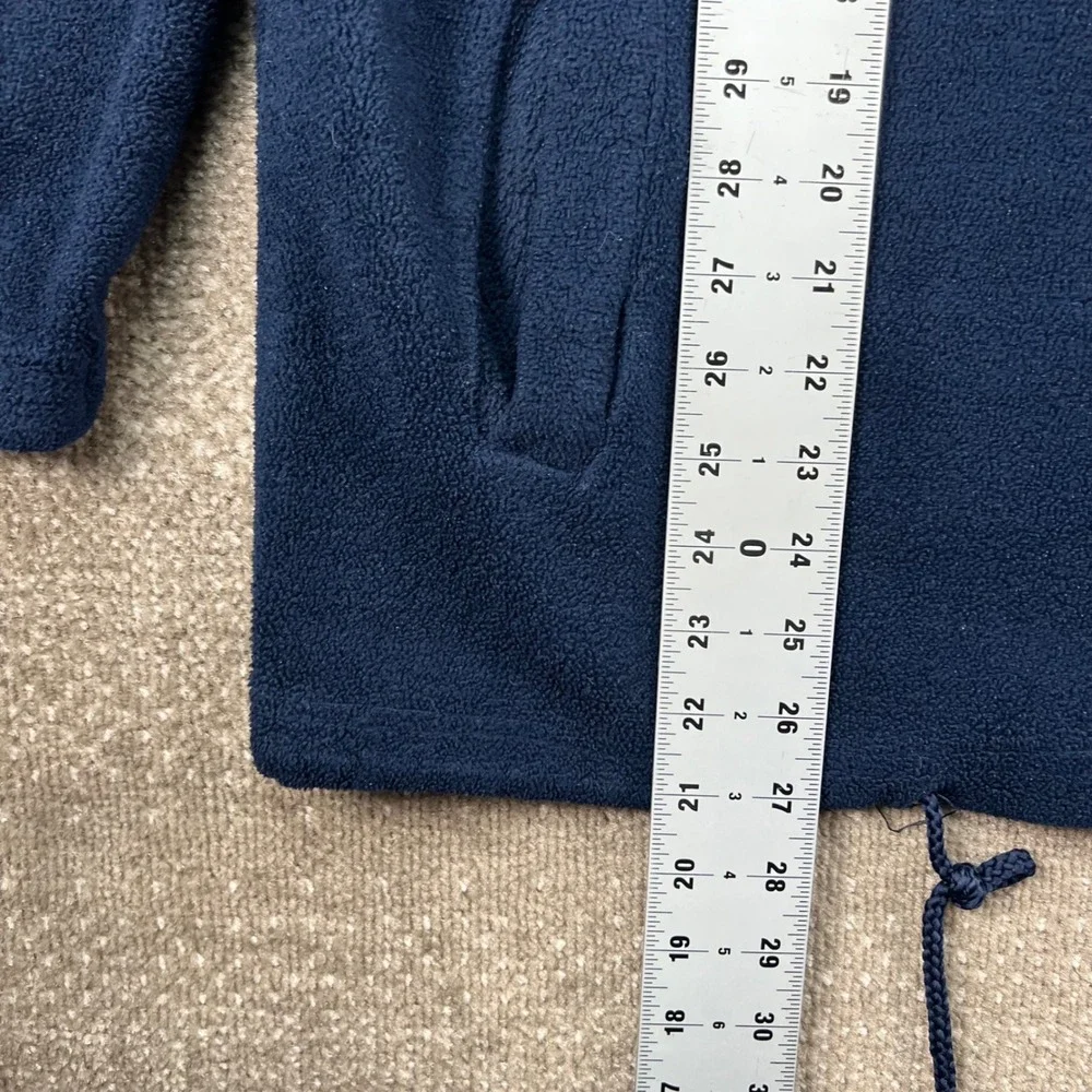 Nike Court Logo Vintage Fleece Full Zip Hoodie Mens XXL Navy Blue Retro Jacket